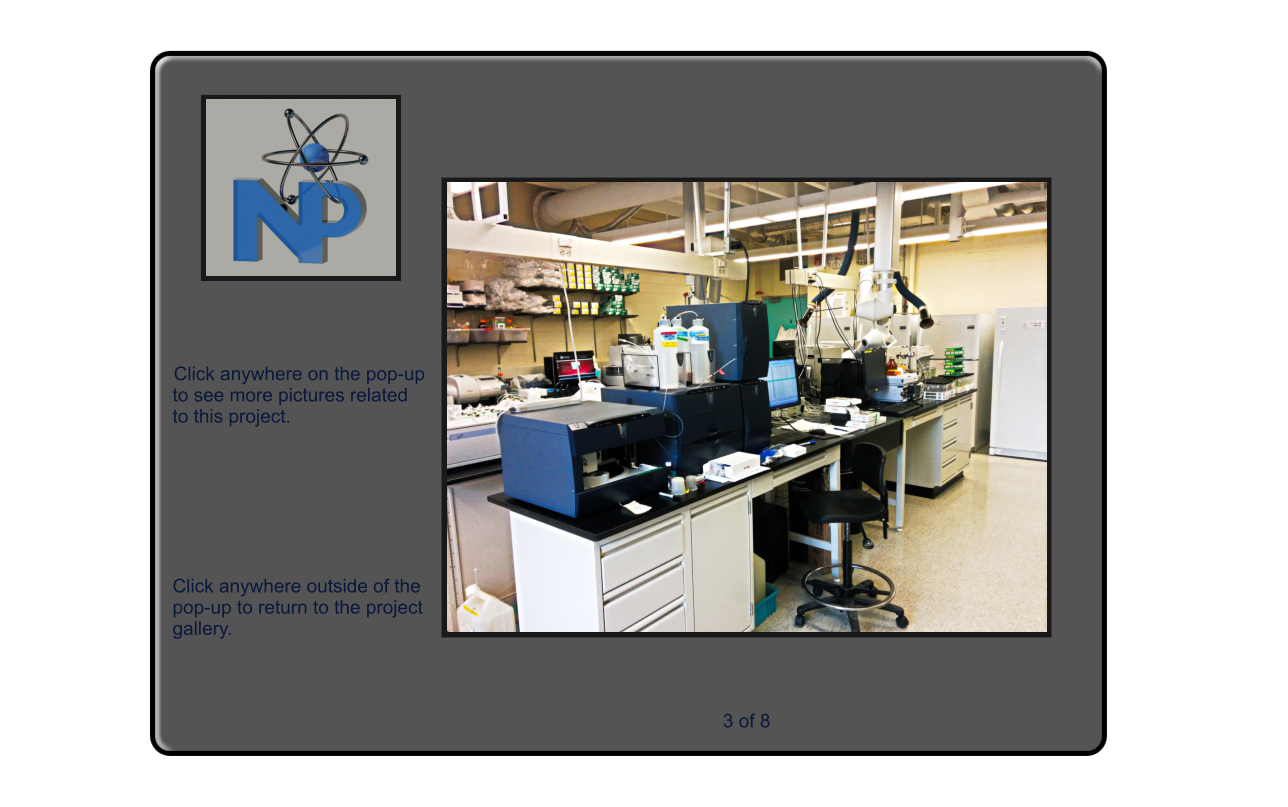 Click anywhere on the pop-up to see more pictures related to this project.        Click anywhere outside of the pop-up to return to the project gallery. 3 of 8