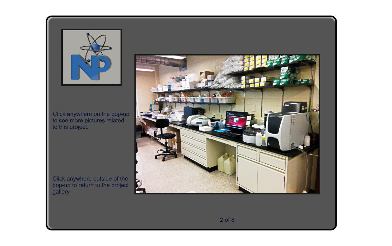 Click anywhere on the pop-up to see more pictures related to this project.        Click anywhere outside of the pop-up to return to the project gallery. 2 of 8